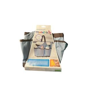 Munchkin Portable Diaper Caddy, NWT, Blue